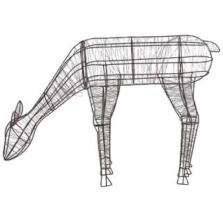 Beliani Décoration extérieure en Métal Traditionnel NARUSKA  