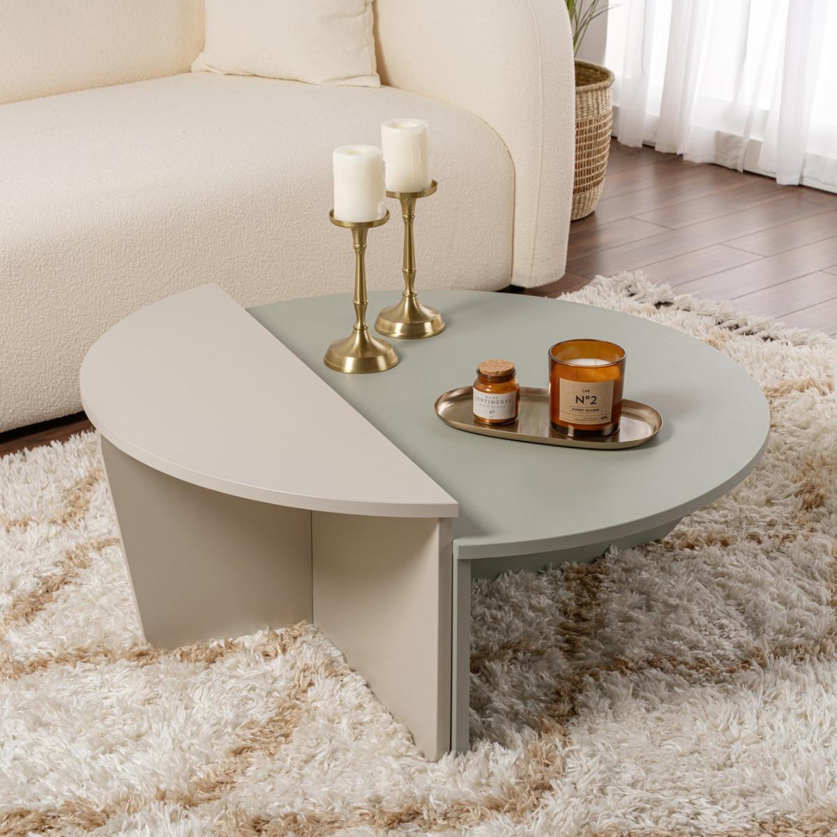 Calicosy Set von 2 Couchtischen ORION  