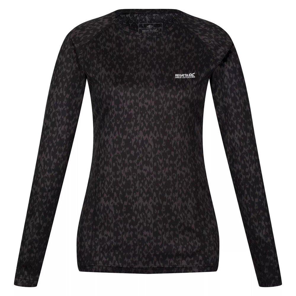 Image of Bampton Tshirt Langärmlig Damen Schwarz 46