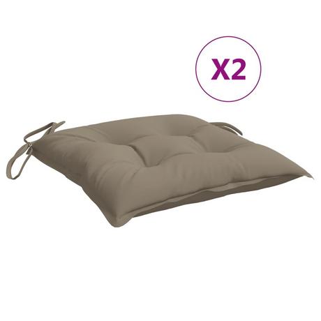 VidaXL Coussin de chaise polyester  