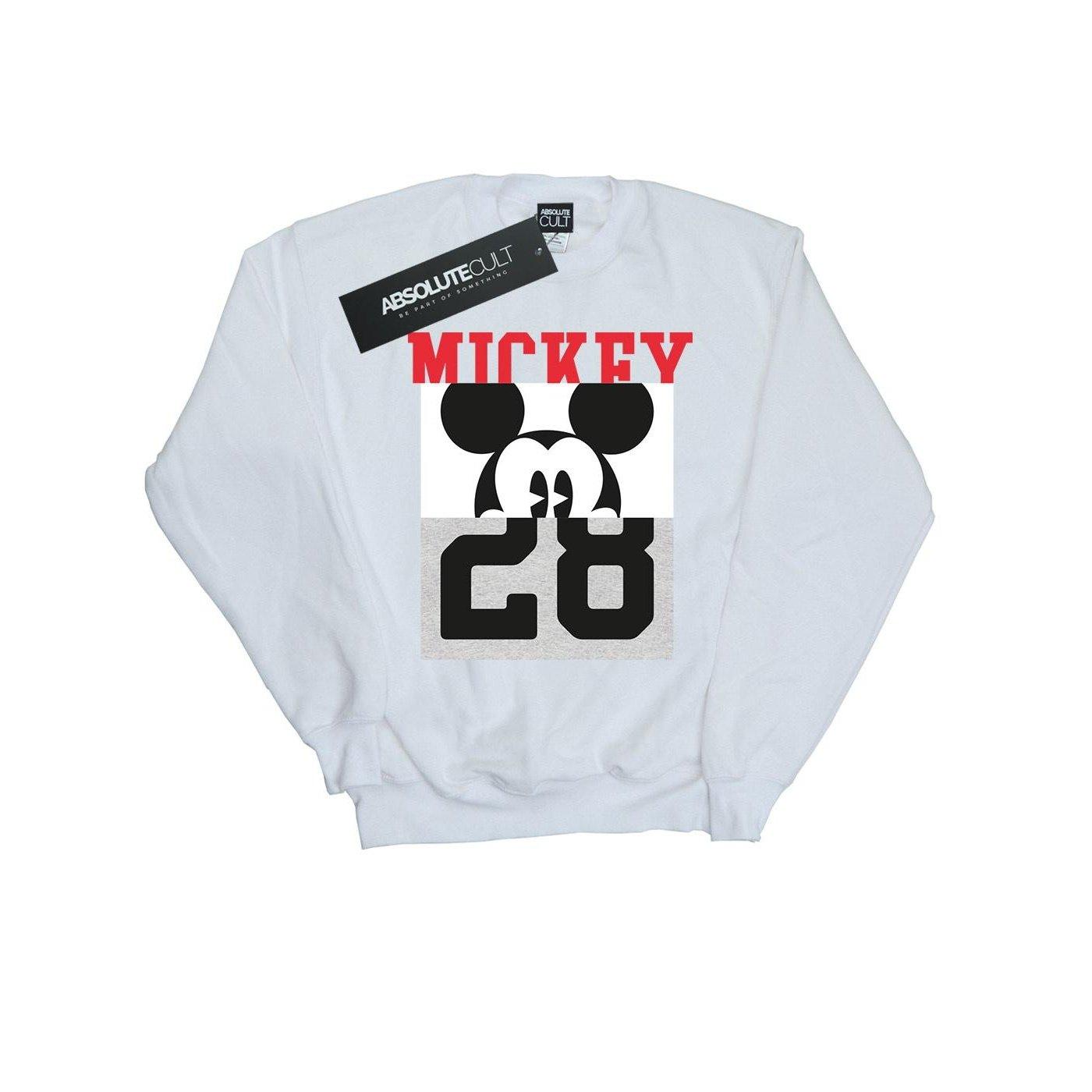 Image of Mickey Mouse Notorious Split Sweatshirt Herren Weiss M