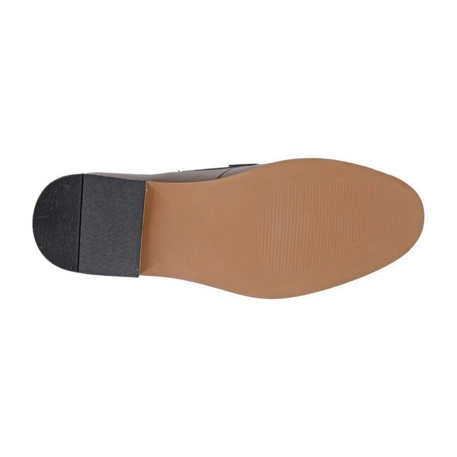 Roamers Leder Halbschuhe  