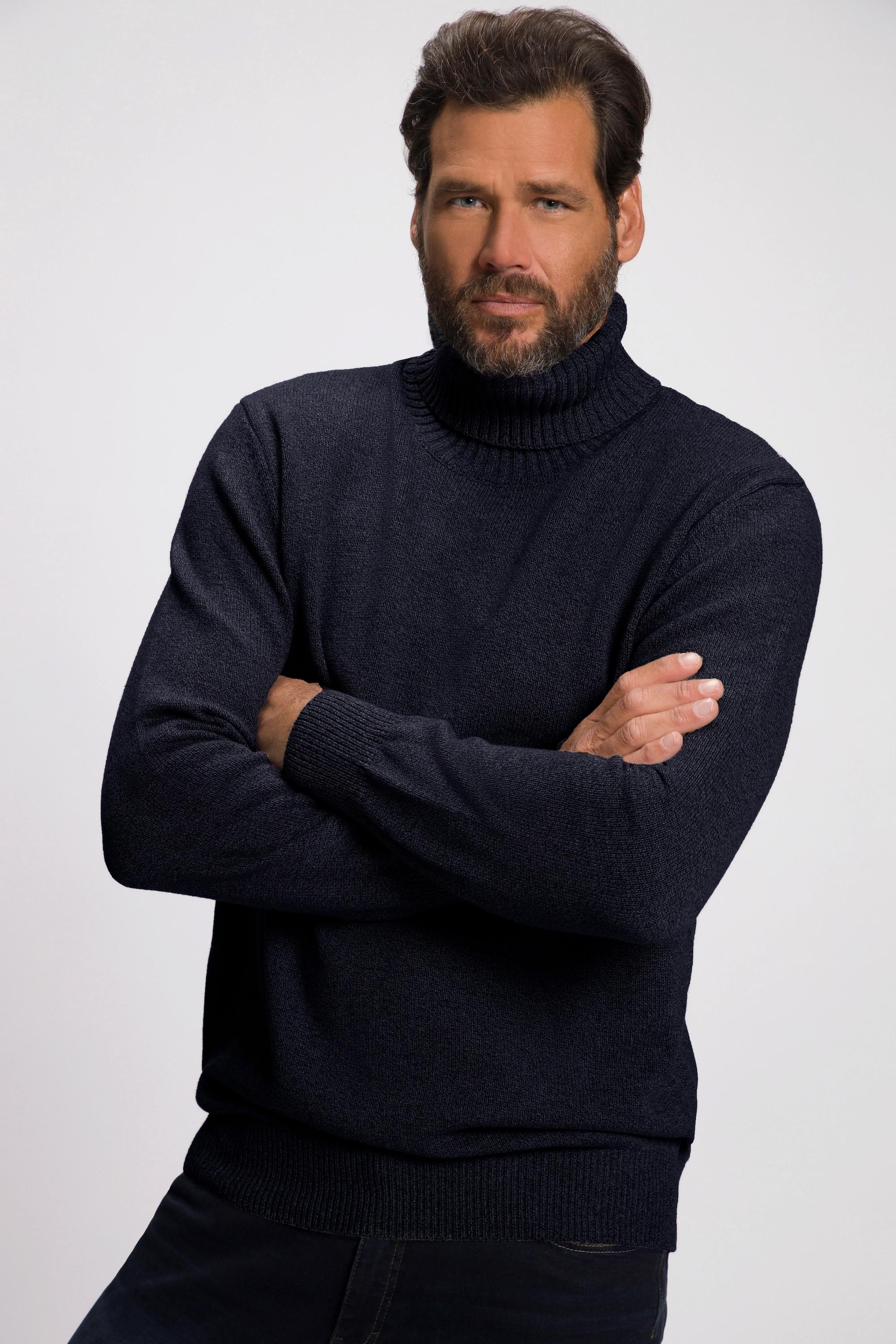 JP1880 Pull col roulé en maille  