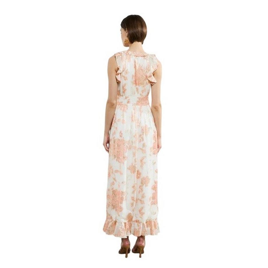 FRENCH CONNECTION Robe Longue Elko Trou de Serrure  