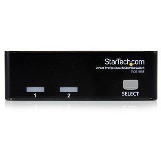 STARTECH.COM  Commutateur KVM 2 Ports VGA USB - Switch KVM - 1920x1440 