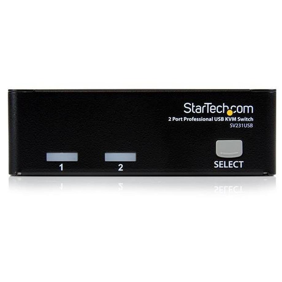 STARTECH.COM  Kit switch KVM USB professionale a 2 porte con cavi 