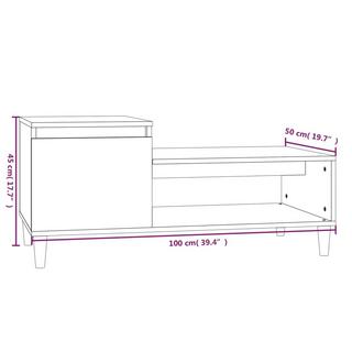 VidaXL Couchtisch holzwerkstoff  