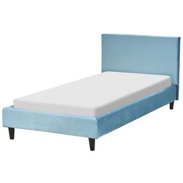 Letto con rete a doghe en Velluto Moderno FITOU