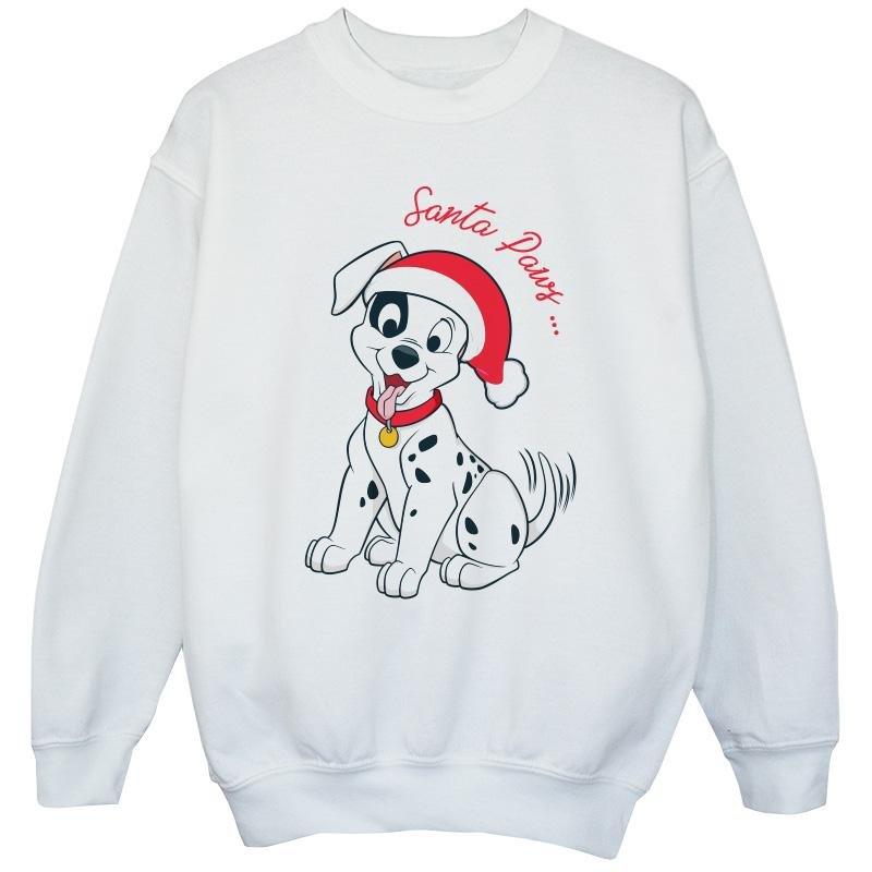 Image of 101 Dalmatians Christmas Sweatshirt Unisex Weiss 116