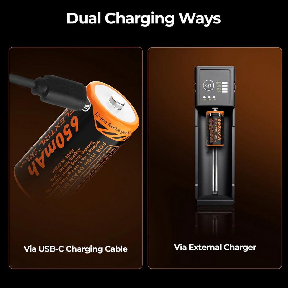 Flextail  ZERO BATTERY 650CHT – Batterie lithium-ion 