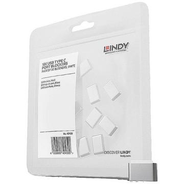 LINDY 40439 Blocco porta USB-C® 10 pz.