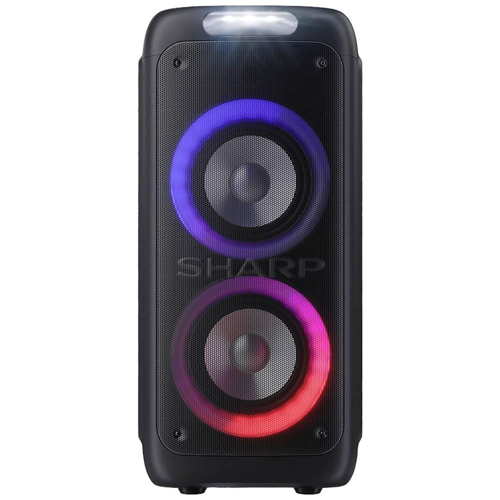 SHARP  XPARTY STREET BEAT Bluetooth® Lautsprecher AUX, USB Schwarz 