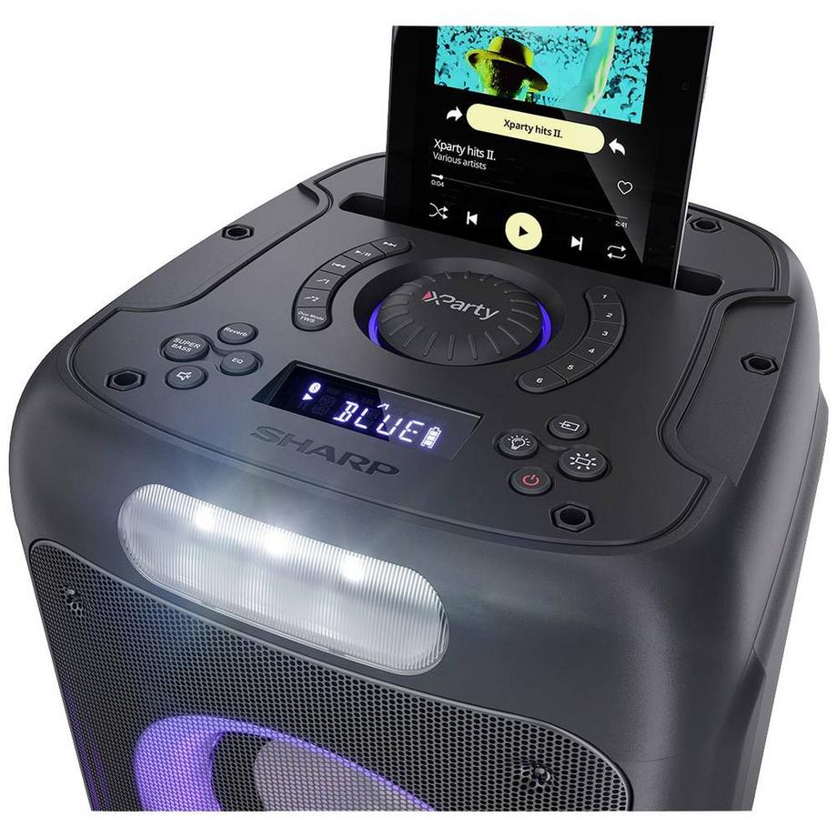 SHARP  BT Boombox USB/aux Lichhow 