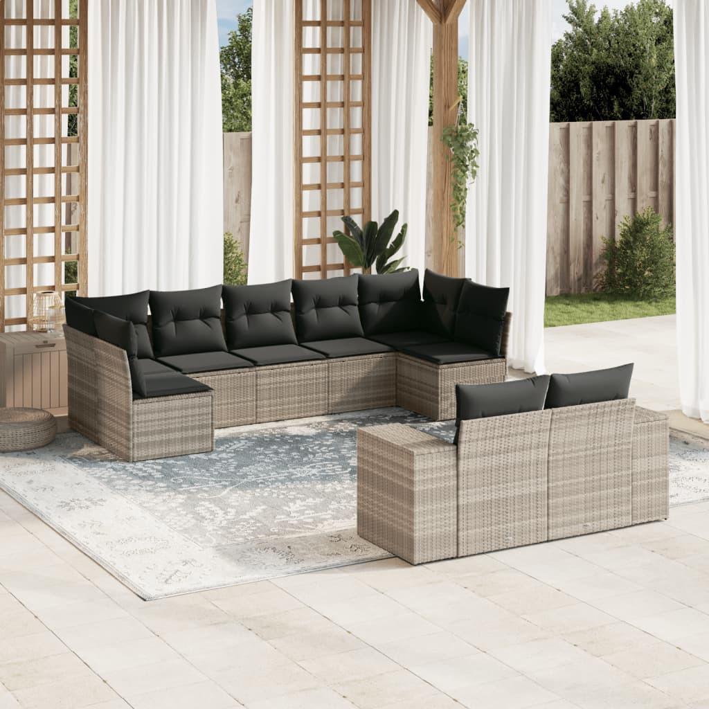 VidaXL Garten sofagarnitur poly-rattan  