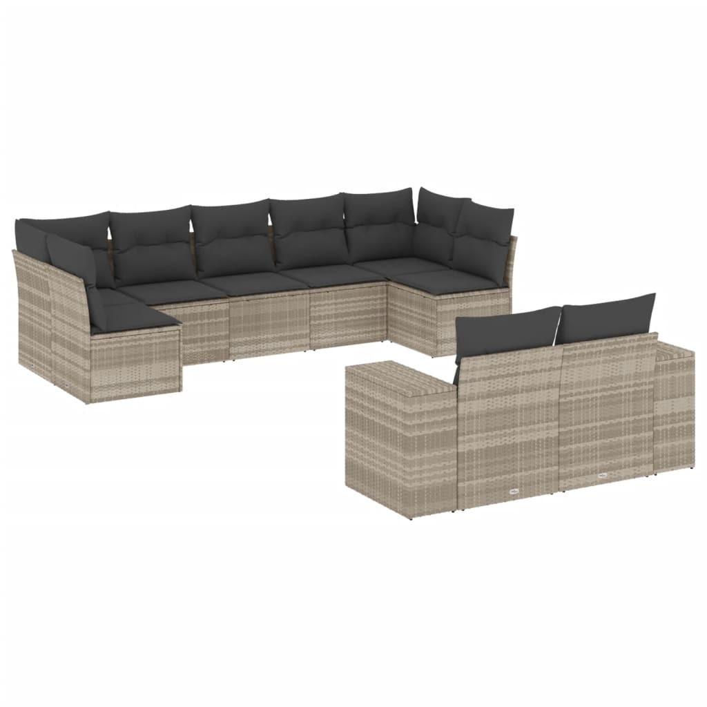 VidaXL Garten sofagarnitur poly-rattan  