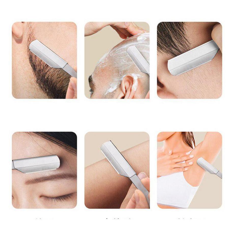 B2X  Rasoir à 10 lames - acier inoxydable - argent 