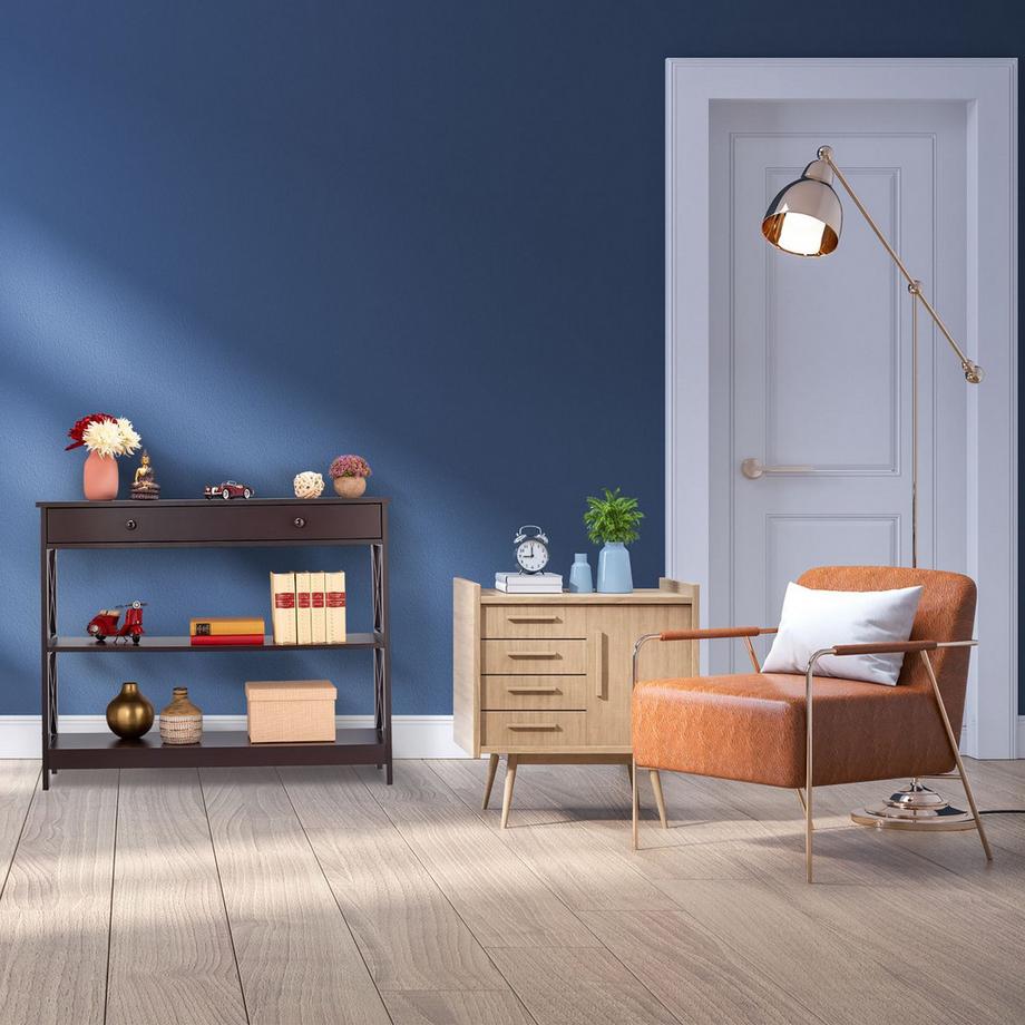 B2X Tavolo consolle con cassetto e ripiano  