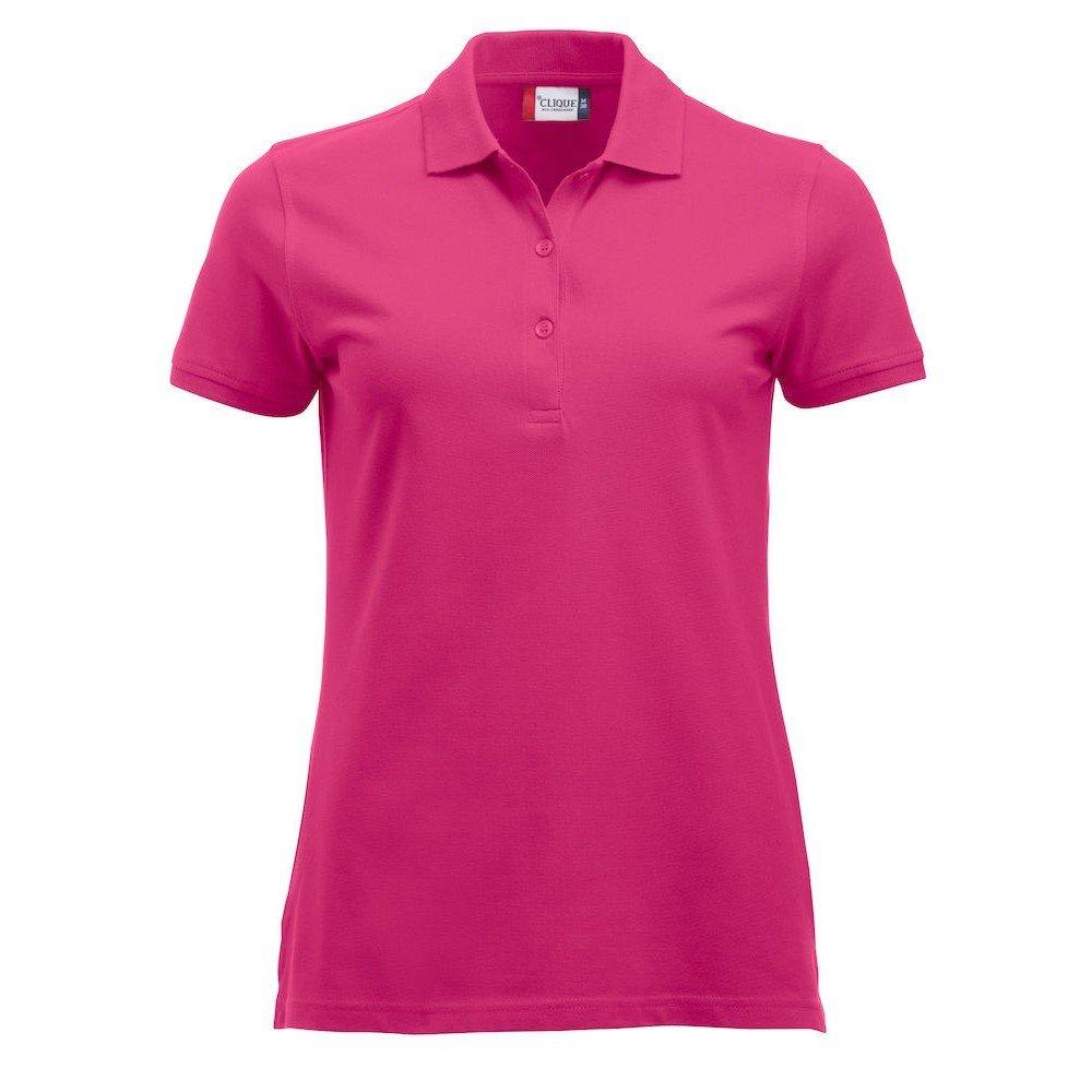 Image of Marion Poloshirt Damen Dunkelrosa S