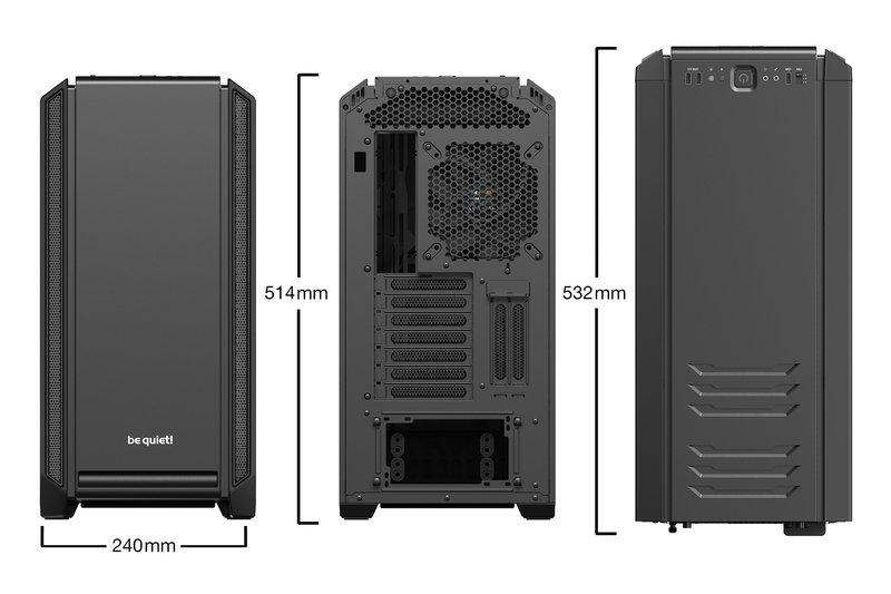 BE QUIET!  ! Silent Base 601 Midi Tower Nero 