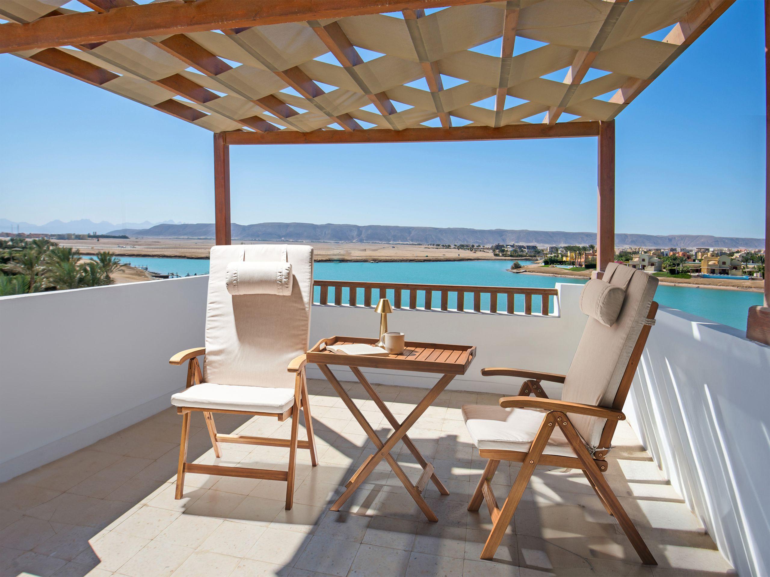 Beliani Lot de 2 coussins de jardin en Polyester Moderne JAVA/AMANTEA PREMIUM  