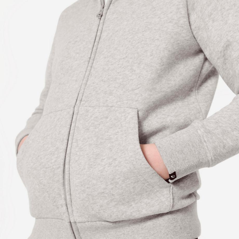 DOMYOS  Giacca con cappuccio bambino regular fit 