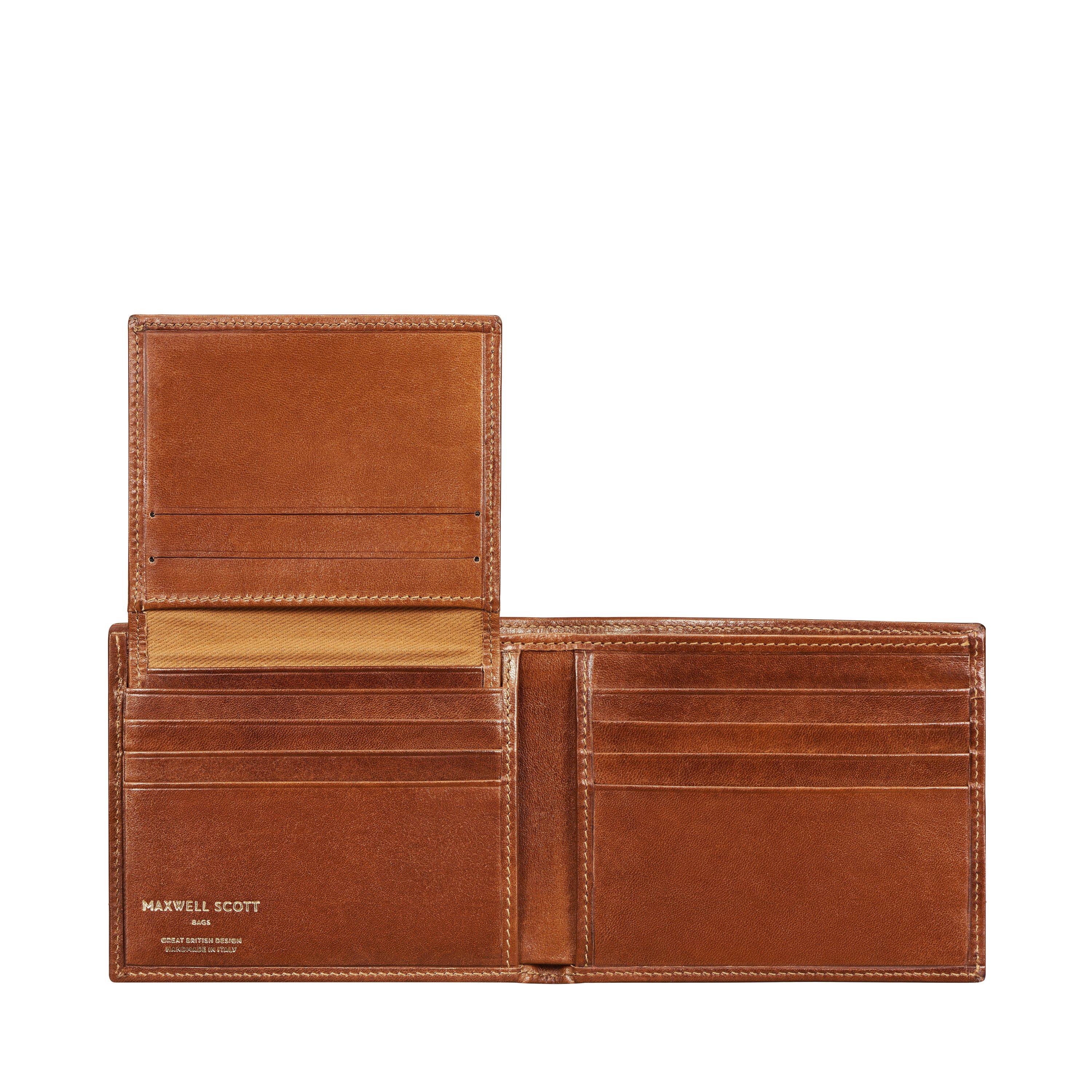 Maxwell Scott  L’Asti Portefeuille 2-en-1 avec porte-cartes en cuir 