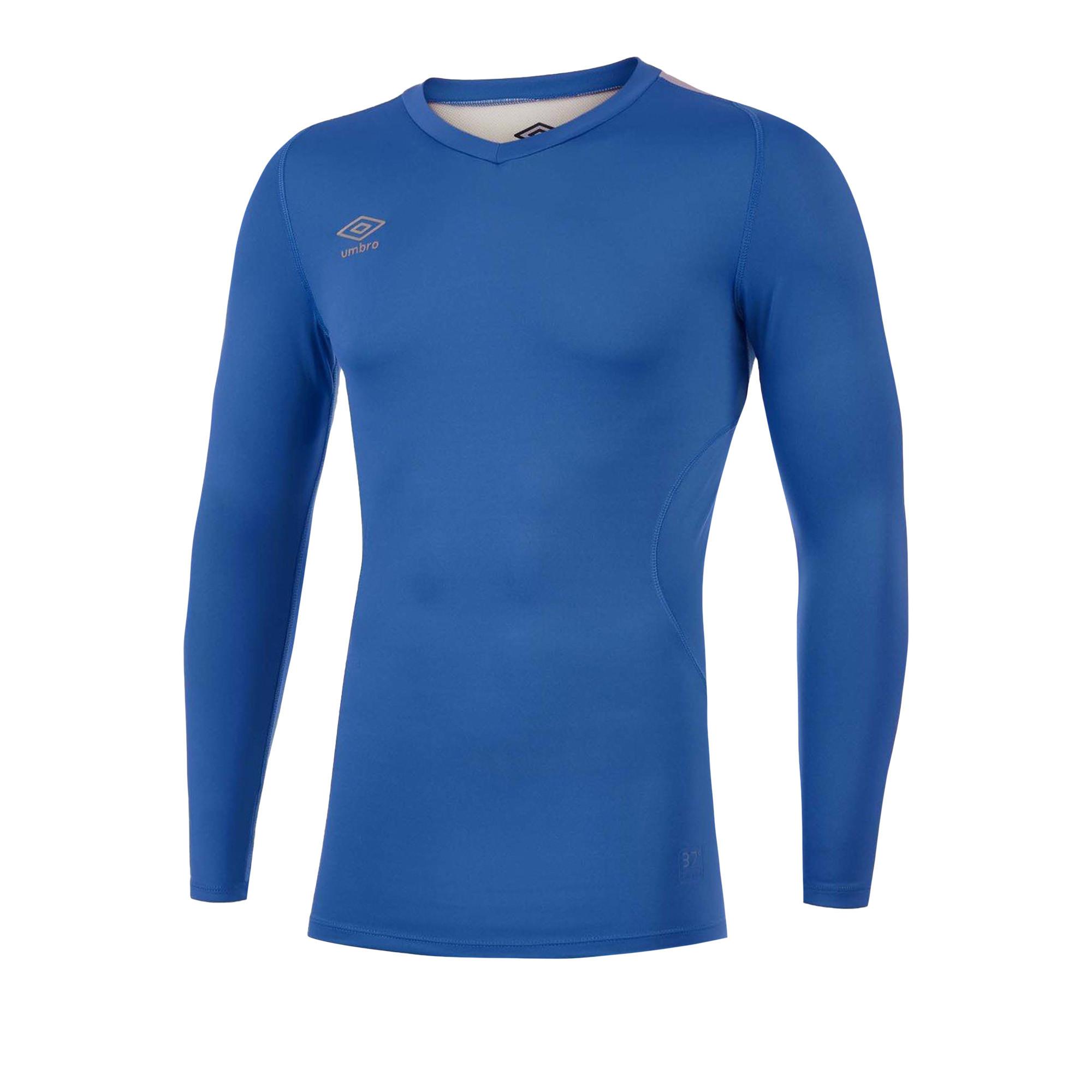 Image of Elite Base Layer Oberteil Vausschnitt Herren Königsblau S