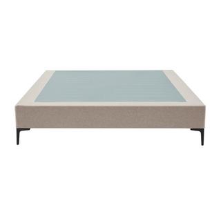 Ysmée Rete deco con giroletto 140 x 190 cm sfoderabile Beige - ISANI di YSMÉE  