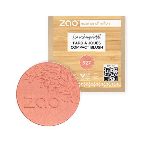 ZAO MAKEUP  Recharge Fard à joues - Certifié bio et vegan 