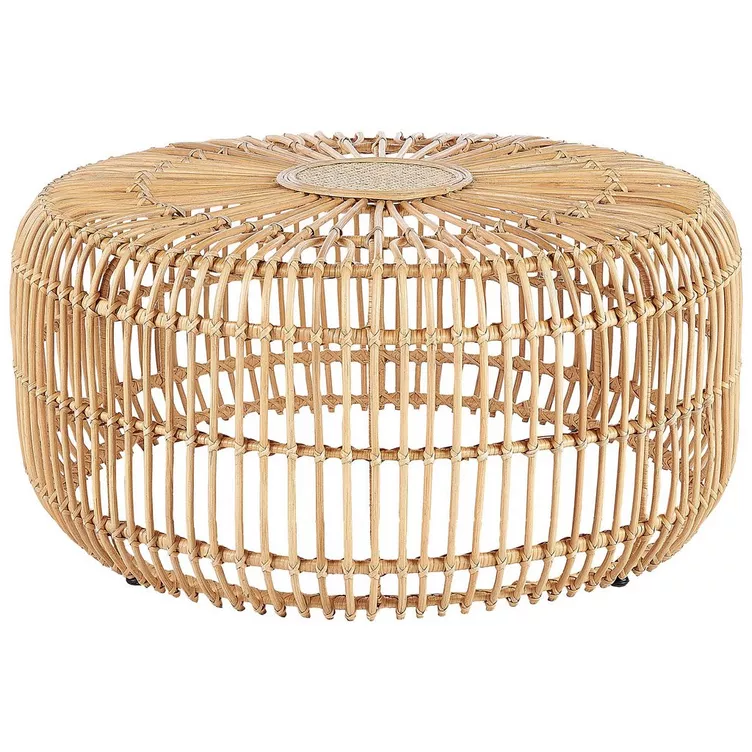 Beliani Couchtisch aus Rattan Boho RANDAZZO online kaufen MANOR