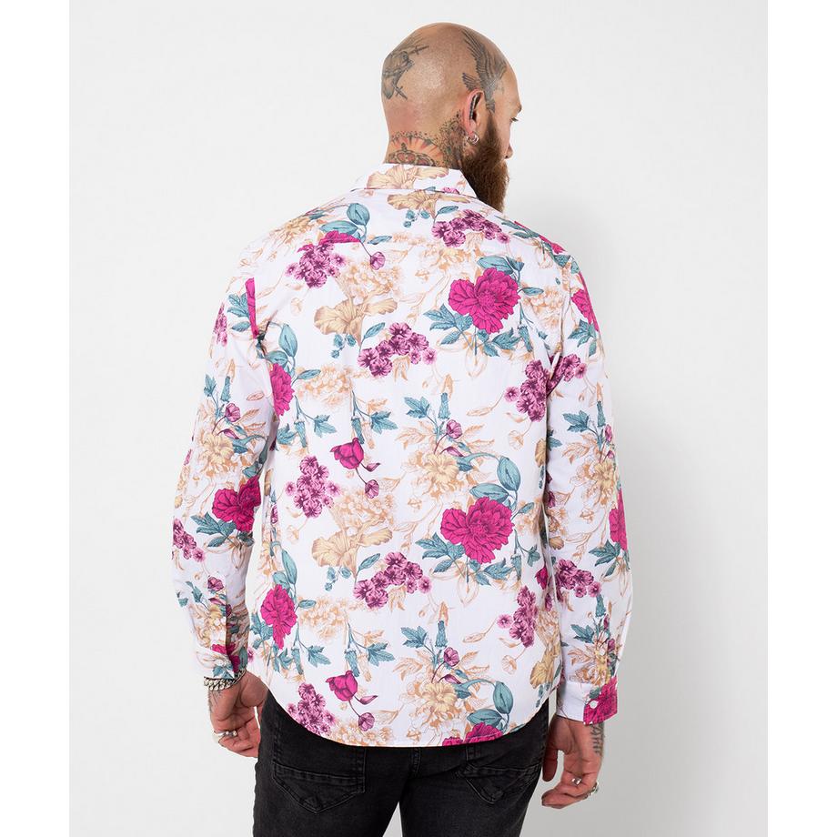 Joe Browns Camicia a maniche lunghe con fantasia floreale audace  