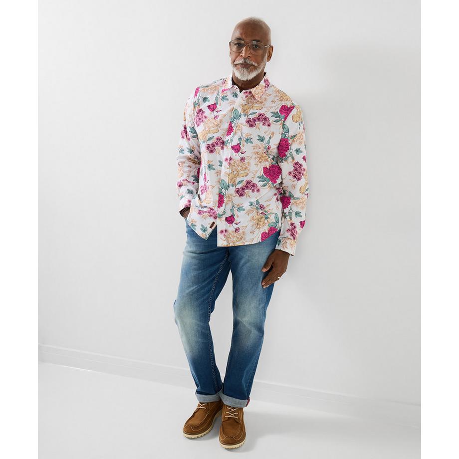 Joe Browns Camicia a maniche lunghe con fantasia floreale audace  