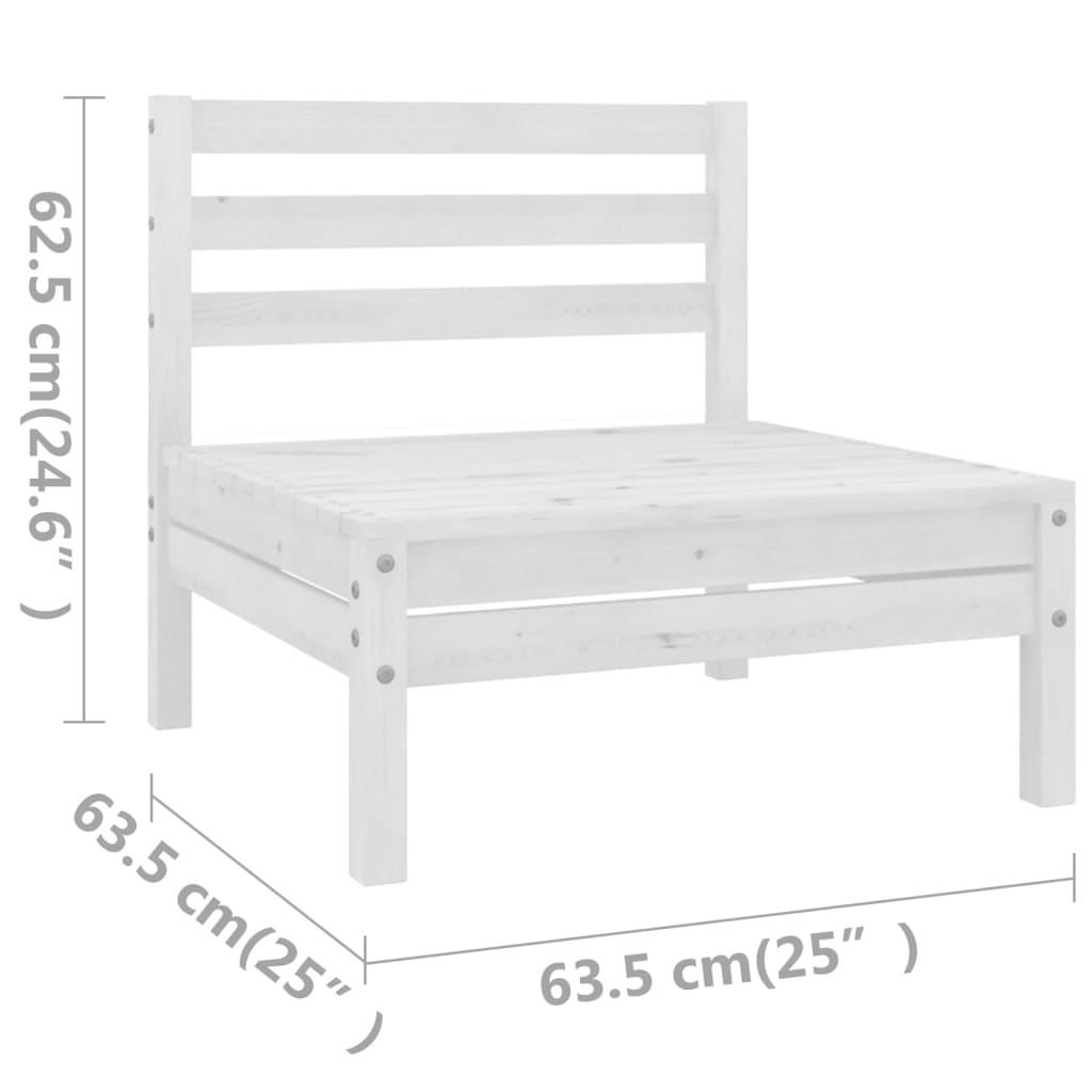 VidaXL Ensemble de meubles de jardin bois de pin  