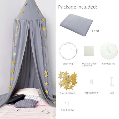 Activity-board Baldacchino Neonato Letto Camera Bambini Tenda Letto Decorazione Cotone Zanzariera  