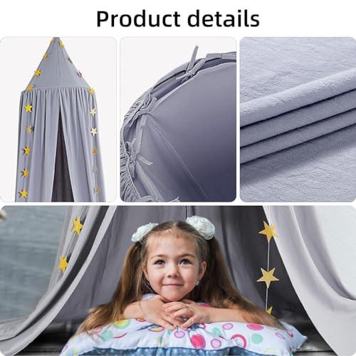 Activity-board Baldacchino Neonato Letto Camera Bambini Tenda Letto Decorazione Cotone Zanzariera  