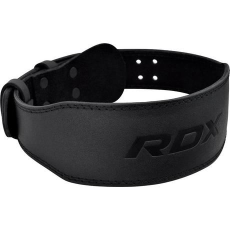 RDX SPORTS  RDX 4 Inch Ceinture de gymnastique et d'haltérophilie en cuir rembourré 