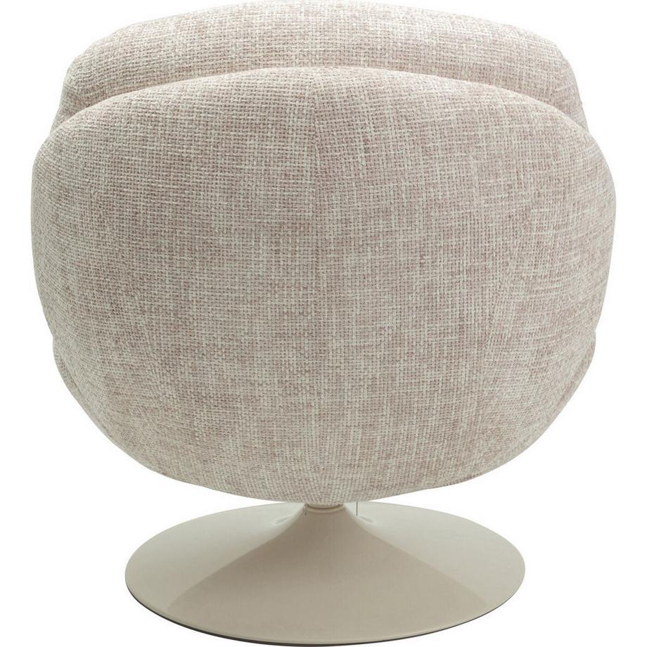 KARE Design Fauteuil pivotant Cosy beige  