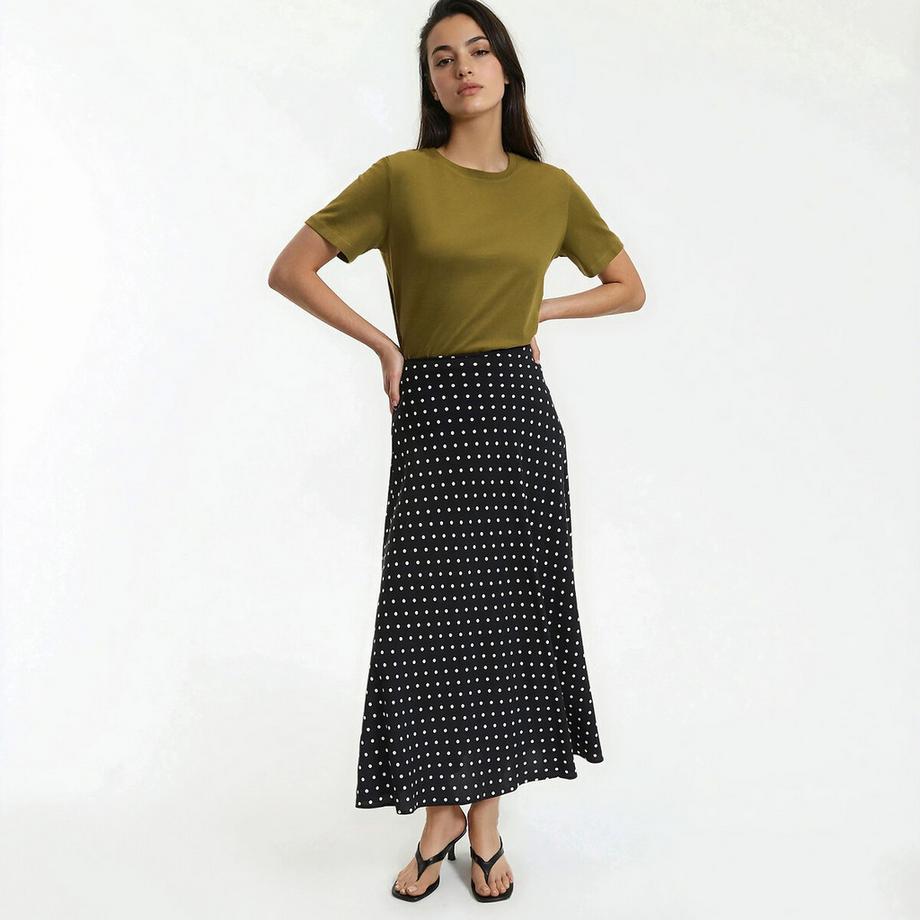 La Redoute Collections T-shirt Col Rond Manches Courtes  