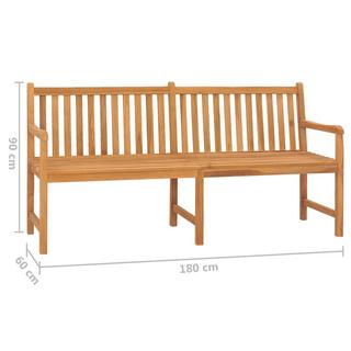 VidaXL Gartenbank teak  