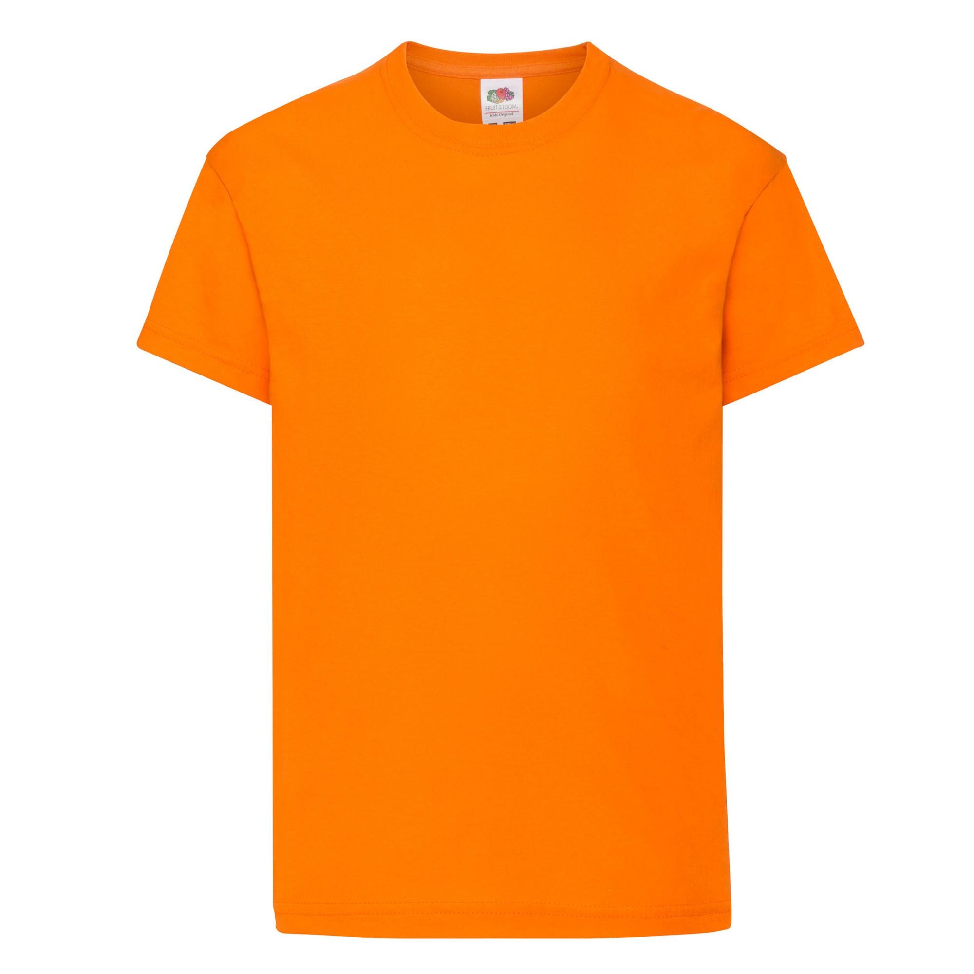 Image of Original Tshirt Mädchen Orange 116