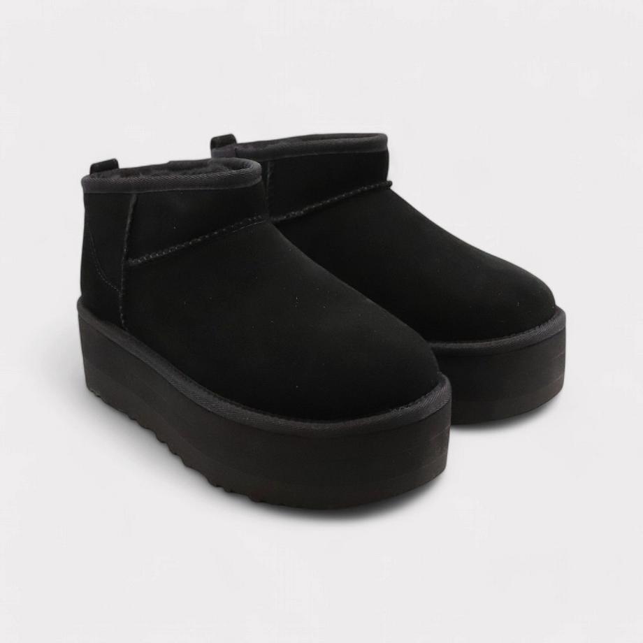UGG  UGG Classic Ultra Mini Platform - Black (W) 
