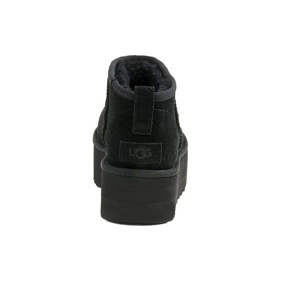 UGG  UGG Classic Ultra Mini Platform - Black (W) 