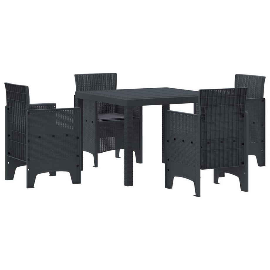 Set de repas de jardin polypropylène