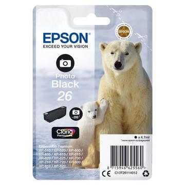 Polar bear Singlepack Photo Black 26 Claria Premium Ink