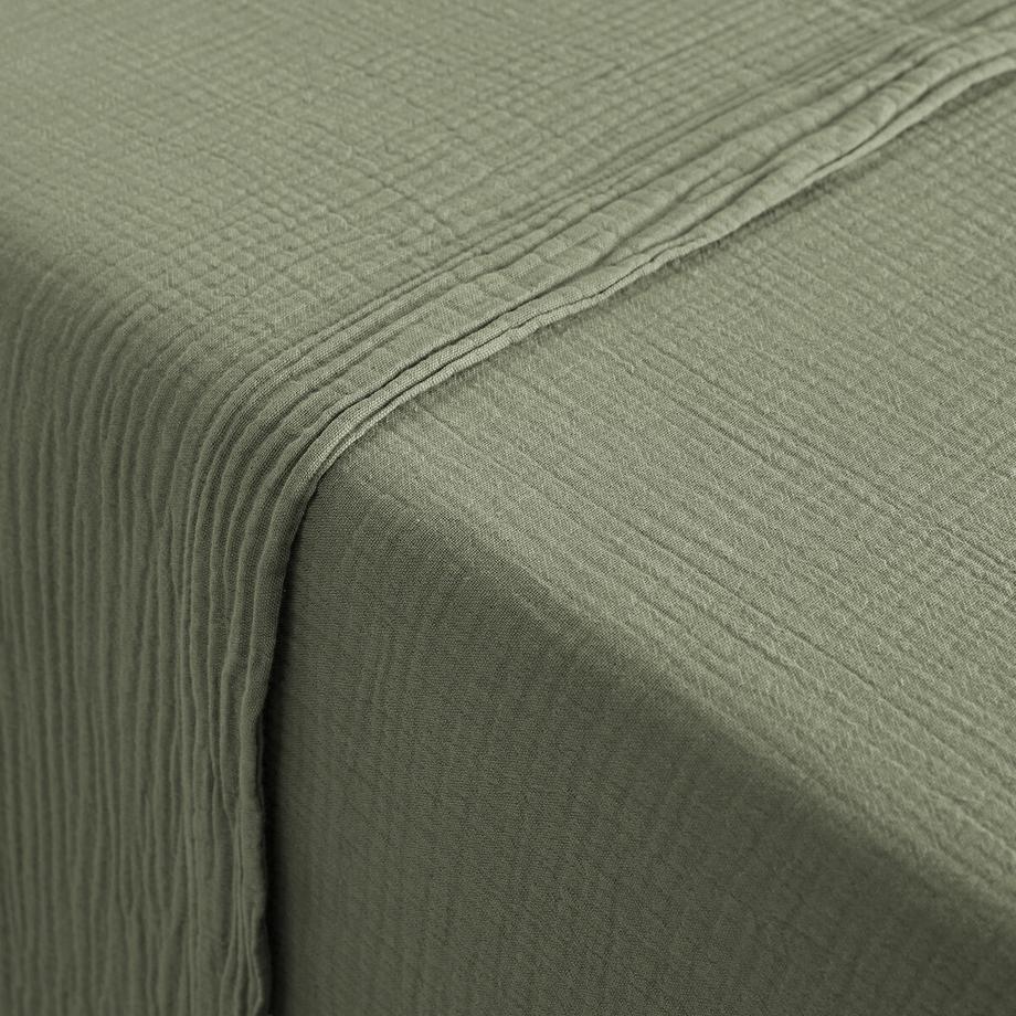 La Redoute Intérieurs Kumla Drap Plat Mousseline de Coton  