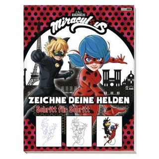 Miraculous: Zeichne deine Helden Schritt für Schritt Panini Pappbuch 