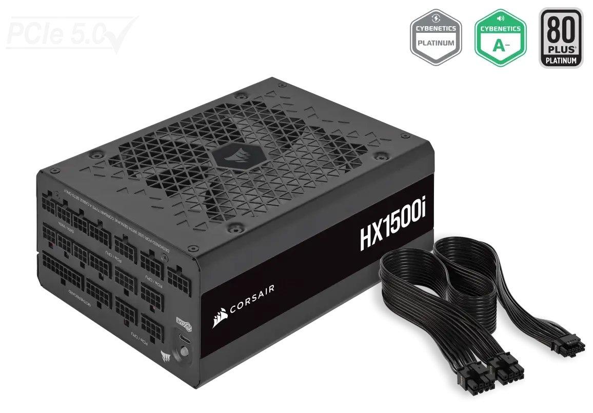 Corsair  HX1500i unité d'alimentation d'énergie 1500 W 24-pin ATX ATX Noir 