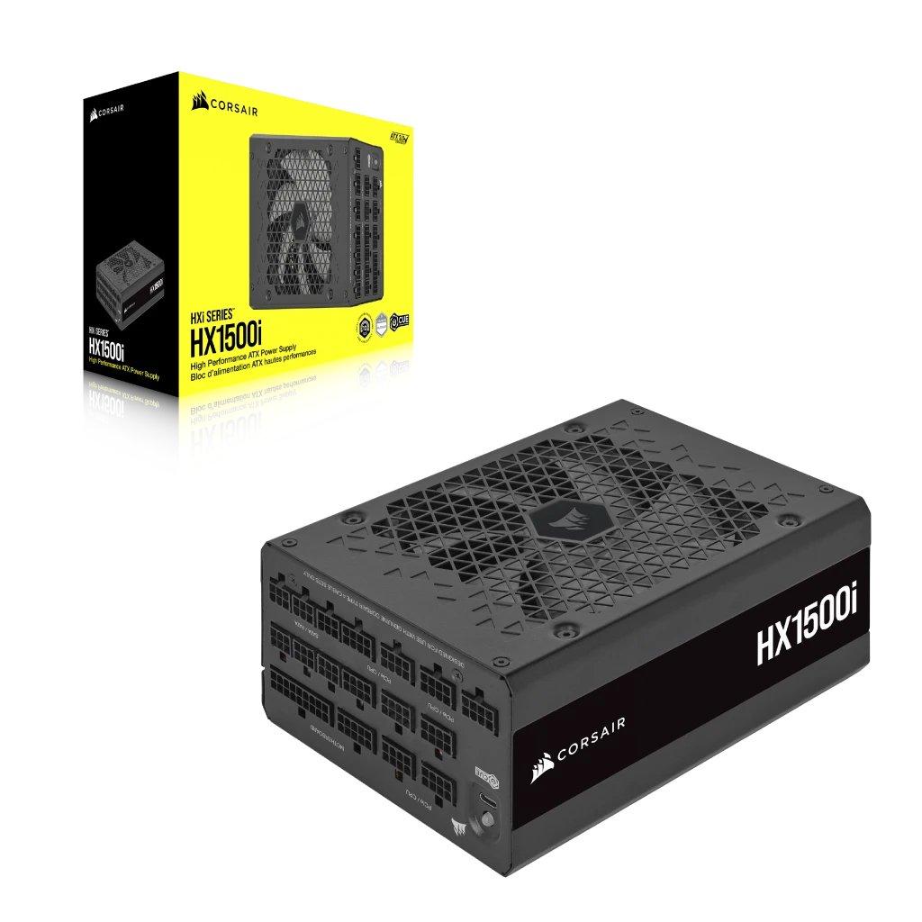 Corsair  HX1500i Netzteil 1500 W 24-pin ATX ATX Schwarz 