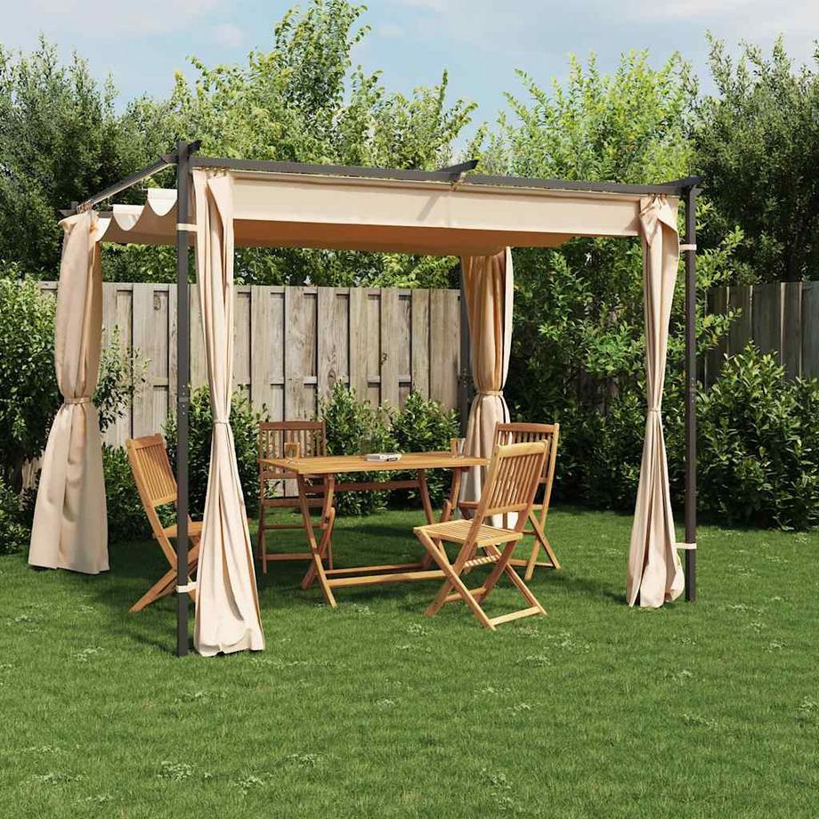 VidaXL gazebo Tessuto  