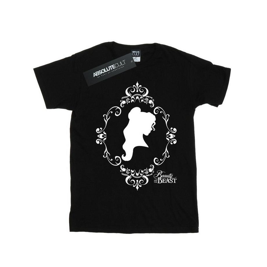 Disney PRINCESS Die Schöne und das Biest Belle Silhouette T-Shirt  